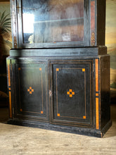 Load image into Gallery viewer, Victorian ebonised display case