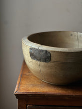 Load image into Gallery viewer, Large 19th century sycamore dairy bowl