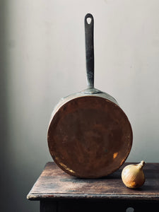24cm copper pan circa 1890