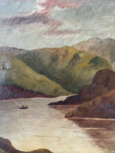 Load image into Gallery viewer, Scenic landscape oil painting on canvas