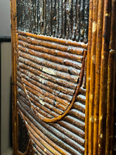 Load image into Gallery viewer, Circa 1900 French folk art slat twig cabinet