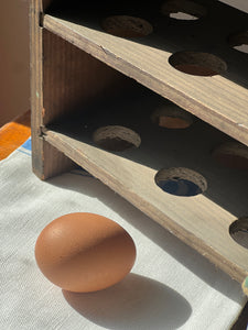 Edwardian egg rack
