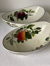 Load image into Gallery viewer, Pair of villeroy and boch kidney shaped bowls circa 1880