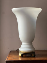 Load image into Gallery viewer, French Vianne opaline glass table lamp circa 1970
