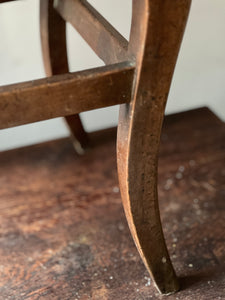 Provincial French rush stool circa 1920