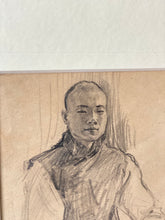 Load image into Gallery viewer, Circa 1906 pencil portrait