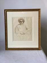 Load image into Gallery viewer, Pencil sketch portrait. Artur markowicz (1872-1934)
