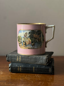 19th century Pratt ware mug