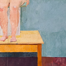 Load image into Gallery viewer, Abstract nude oil on canvas