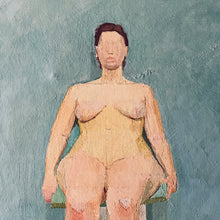 Load image into Gallery viewer, Abstract nude oil on canvas