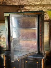 Load image into Gallery viewer, Victorian ebonised display case