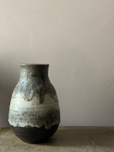 Circa 1960 Carsten Tonnieshof Art Pottery Vase.