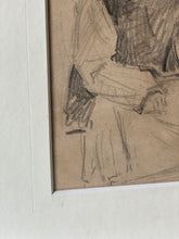 Load image into Gallery viewer, Circa 1906 pencil portrait
