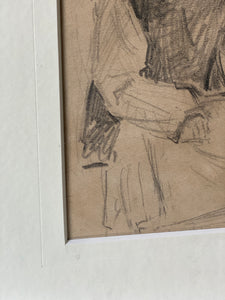 Circa 1906 pencil portrait