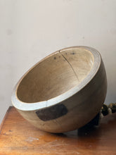 Load image into Gallery viewer, Large 19th century sycamore dairy bowl