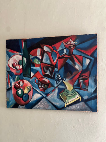 French still life oil painting