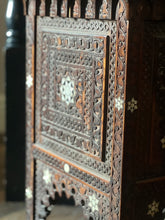 Load image into Gallery viewer, Late nineteenth century Syrian side table with mother of pearl inlay.