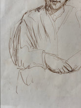 Load image into Gallery viewer, Pencil sketch portrait. Artur markowicz (1872-1934)