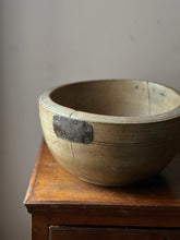 Load image into Gallery viewer, Large 19th century sycamore dairy bowl