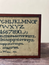 Load image into Gallery viewer, Antique sampler circa 1844