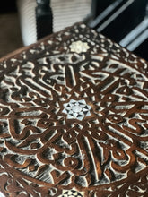 Load image into Gallery viewer, Late nineteenth century Syrian side table with mother of pearl inlay.