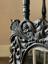 Load image into Gallery viewer, Oak gothic carved mirror. Early 20th century