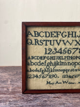 Load image into Gallery viewer, Antique sampler circa 1844
