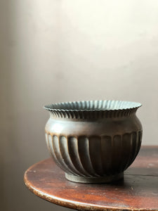 Trio of Arts and crafts planters