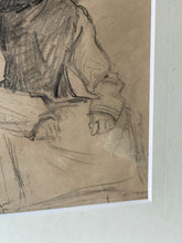 Load image into Gallery viewer, Circa 1906 pencil portrait