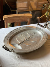 Load image into Gallery viewer, Early 20th century aluminium warming plate by John marston co.