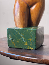 Load image into Gallery viewer, Midcentury ceramic female torso sculpture.