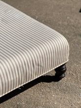 Load image into Gallery viewer, French upholstered footstool circa 1950