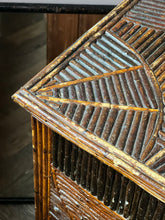Load image into Gallery viewer, Circa 1900 French folk art slat twig cabinet