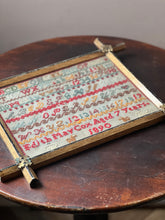Load image into Gallery viewer, 19th century sampler