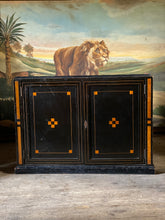Load image into Gallery viewer, Victorian ebonised display case