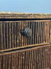 Load image into Gallery viewer, Circa 1900 French folk art slat twig cabinet