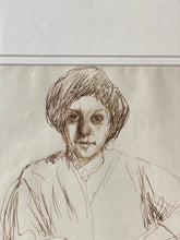 Load image into Gallery viewer, Pencil sketch portrait. Artur markowicz (1872-1934)