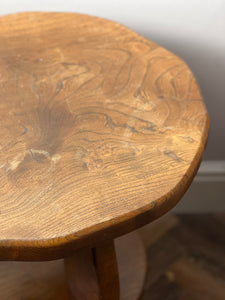 Brutalist side table. Dutch circa 1950