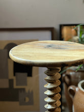 Load image into Gallery viewer, Charles Dudouyt Inspired French Corkscrew side table circa 1940.