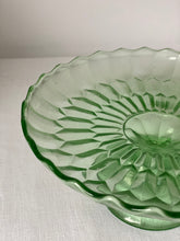 Load image into Gallery viewer, Vintage glass cake stand