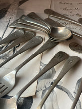 Load image into Gallery viewer, Monogrammed cutlery circa 1920