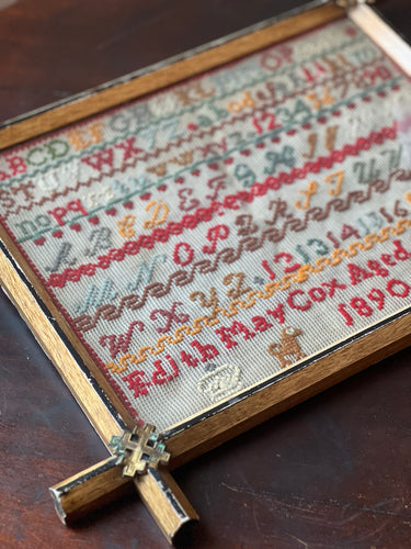 19th century sampler