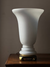 Load image into Gallery viewer, French Vianne opaline glass table lamp circa 1970