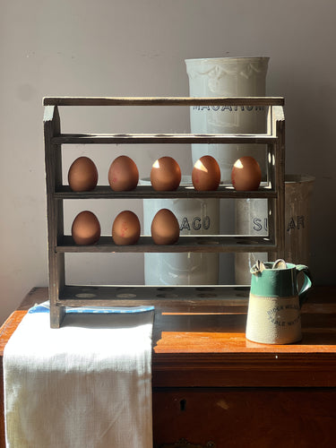Edwardian egg rack