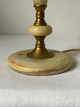 Load image into Gallery viewer, Onyx table lamp circa 1980