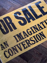 Load image into Gallery viewer, 1960s estate agent poster