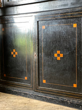Load image into Gallery viewer, Victorian ebonised display case