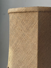 Load image into Gallery viewer, Unusual french midcentury palm leaf table lamp