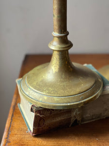 Pair of large Ecclesiastical Brass Candlesticks
