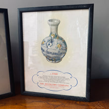 Load image into Gallery viewer, Set of four framed original 1950s pharmaceutical adverts